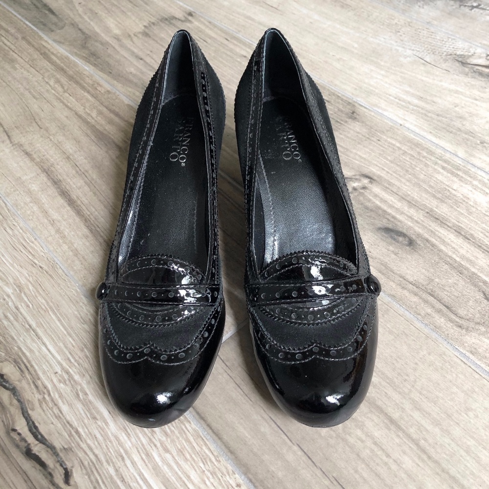 Franco Sarto Kitten Heel Pumps, Sz 9